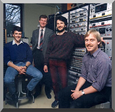 Richard Thompson, Paul Gibson (EIC), Malcolm Lee, Graham Brodie