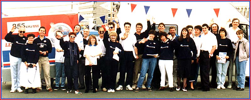 Plymouth "gang"- on Plymouth Hoe -1991